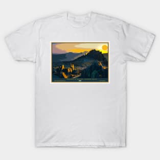 The Castle of the Winds, Snowdonia T-Shirt